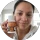 Foto de mujer en círculo